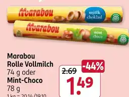 Rossmann Marabou rolle vollmilch Angebot