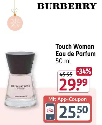Rossmann Burberry touch woman eau de parfum Angebot
