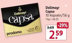 Rossmann Dallmayr capsa Angebot