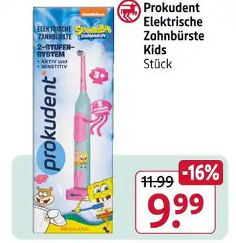 Rossmann Prokudent elektrische zahnbürste kids Angebot
