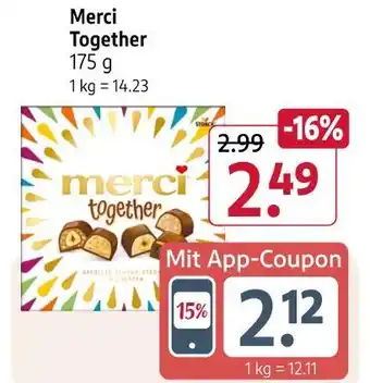 Rossmann Merci together Angebot