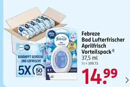Rossmann Febreze Bad Lufterfrischer Aprilfrisch Angebot