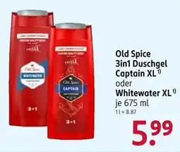 Rossmann Old Spice 3in1 Duschgel Angebot