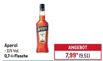 METRO Aperol Angebot