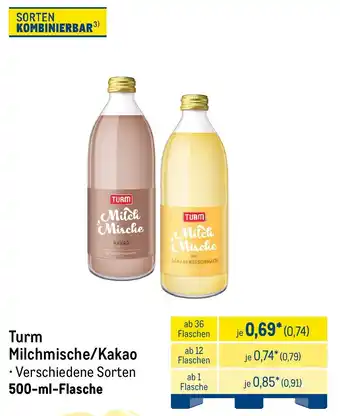 METRO Turm Milchmische/Kakao Angebot