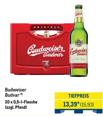 METRO Budweiser Budvar Angebot