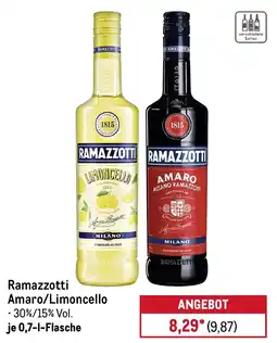 METRO Ramazzotti Amaro/Limoncello Angebot