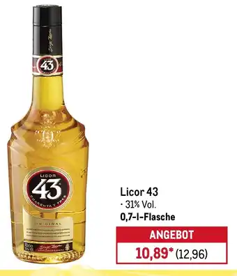 METRO Licor 43 Angebot