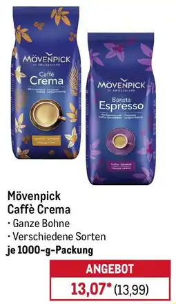 METRO Mövenpick Caffè Crema Angebot