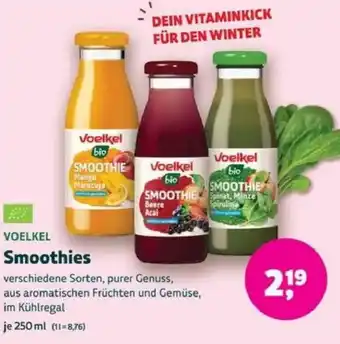 Biomarkt VOELKEL Smoothies Angebot