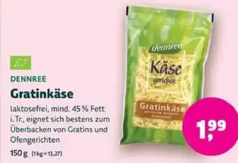 Biomarkt DENNREE Gratinkäse Angebot