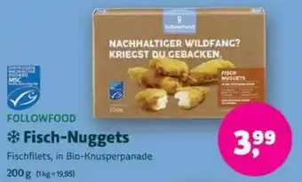 Biomarkt followfood Fisch-Nuggets Angebot