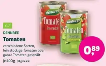 Biomarkt DENNREE Tomaten Angebot