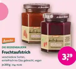 Biomarkt DIE BEERENBAUERN Fruchtaufstrich Angebot