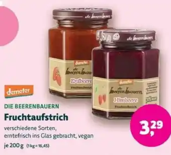 Biomarkt DIE BEERENBAUERN Fruchtaufstrich Angebot
