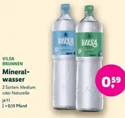 Biomarkt VILSA BRUNNEN Mineralwasser Angebot