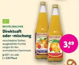 Biomarkt BEUTELSBACHER Direktsaft oder -mischung Angebot
