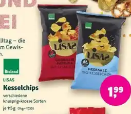 Biomarkt LISAS Kesselchips Angebot