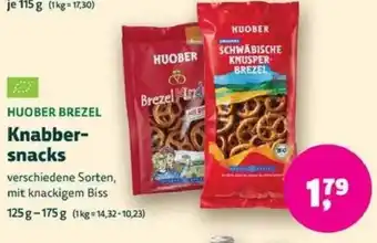 Biomarkt HUOBER BREZEL Brezel Find Angebot