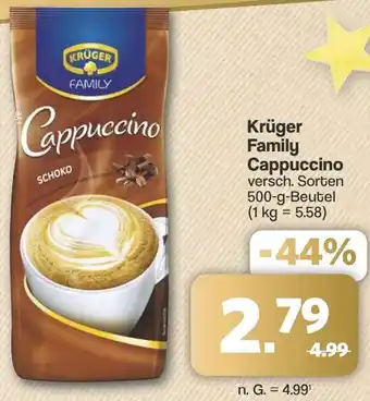 Famila Nord West Krüger Family Cappuccino Angebot