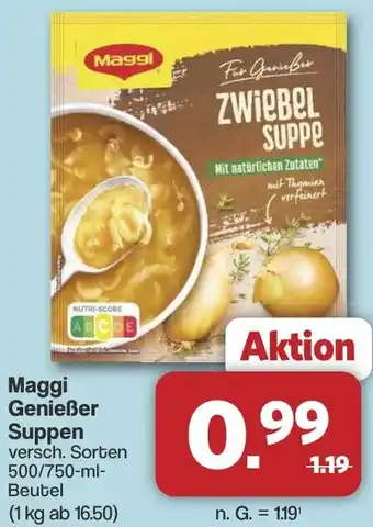 Famila Nord West Maggi Genießer Suppen Angebot
