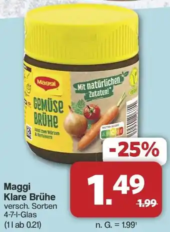 Famila Nord West Maggi Klare Brühe Angebot