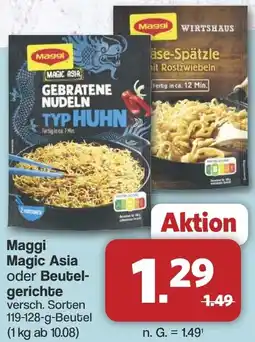 Famila Nord West Maggi Magic Asia oder Beutelgerichte Angebot