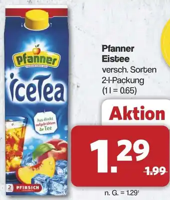 Famila Nord West Pfanner Eistee Angebot