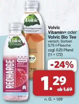 Famila Nord West Volvic Vitamin+ oder Volvic Bio Tee Angebot