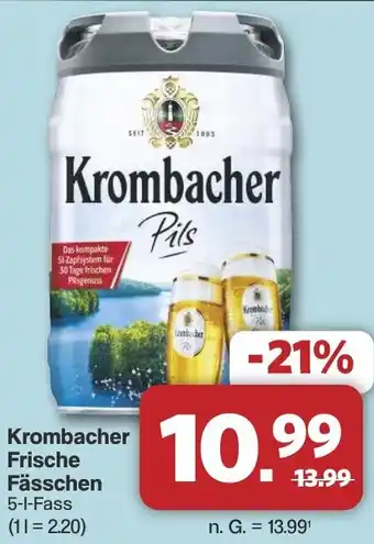 Famila Nord West Krombacher Frische Fässchen Angebot