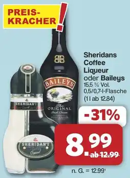 Famila Nord West Sheridans Coffee Liqueur oder Baileys Angebot