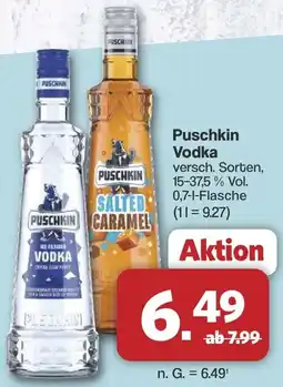 Famila Nord West Puschkin Vodka Angebot