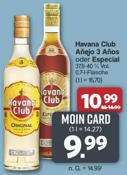 Famila Nord West Havana Club Añejo 3 Años oder Especial Angebot