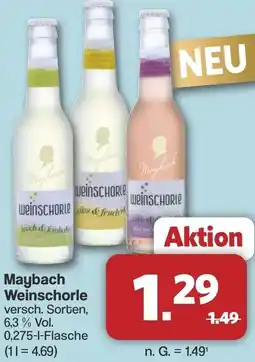 Famila Nord West Maybach Weinschorle Angebot