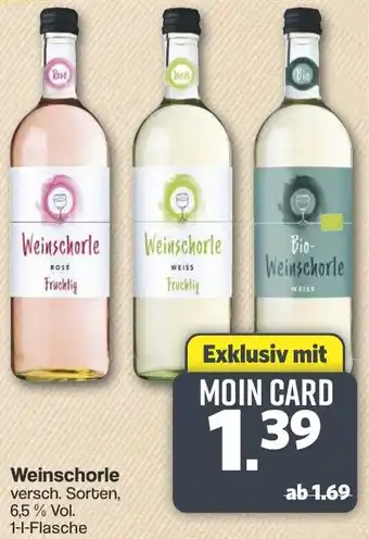 Famila Nord West Weinschorle Angebot