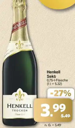 Famila Nord West Henkell Sekt Angebot