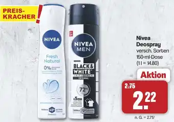 Famila Nord West Nivea Deospray Angebot