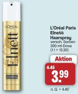 Famila Nord West L'Oréal Paris Elnett Haarspray Angebot