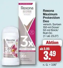 Famila Nord West Rexona Maximum Protection Deo Angebot