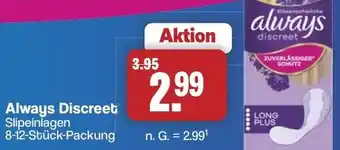 Famila Nord West Always Discreet Slipeinlagen Angebot