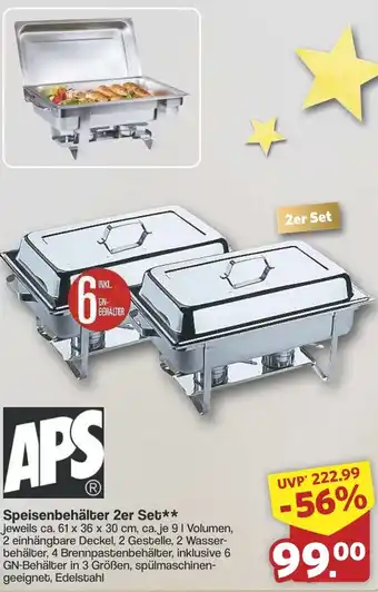 Famila Nord West APS Speisenbehälter 2er Set Angebot