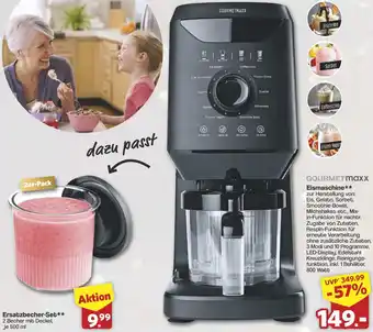 Famila Nord West GOURMETmaxx Eismaschine Angebot