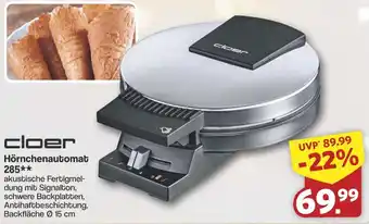 Famila Nord West cloer Hörnchenautomat 285 Angebot