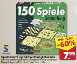 Famila Nord West Schmidt Spielesammlung 150 Spielemöglichkeiten Angebot