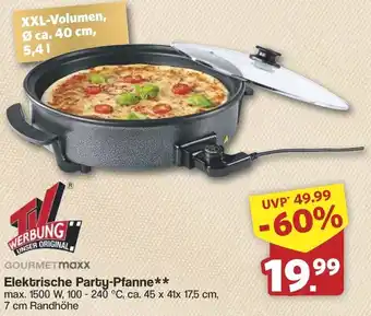Famila Nord West GOURMETmaxx Elektrische Party-Pfanne Angebot