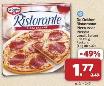 Famila Nord West Dr. Oetker Ristorante Pizza oder Piccola Angebot