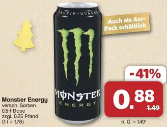 Famila Nord West Monster Energy Angebot