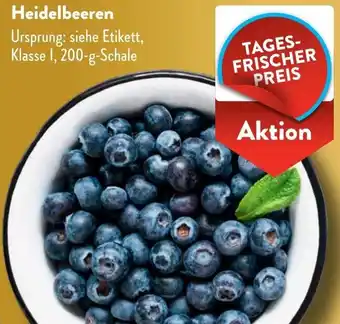 Aldi Süd Heidelbeeren Angebot