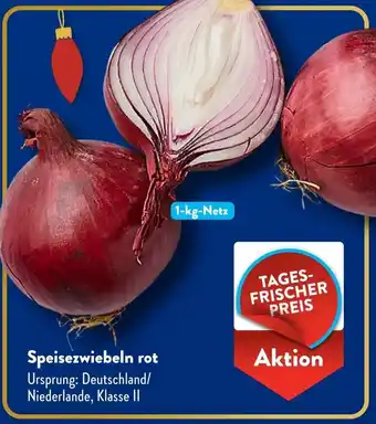 Aldi Süd Speisezwiebeln rot Angebot