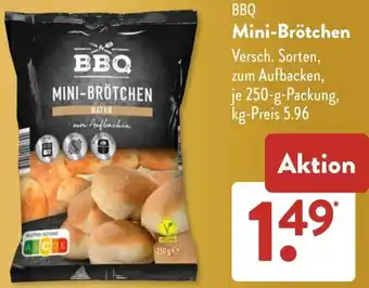 Aldi Süd BBQ Mini-Brötchen Angebot